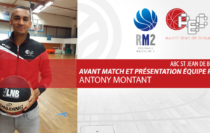 Antony Montant : Avant Match et présentation de la saison RM2
