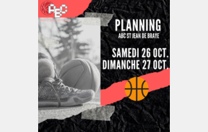 PLANNING 26 et 27 Oct.