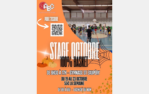 STAGE BASKET VACANCES
