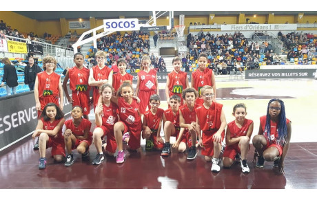 Les U11M &amp; U11F invités par Orléans Loiret Basket