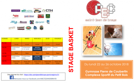 Stage Octobre 2018