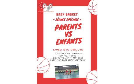 SÉANCE SPÉCIALE BABY BASKET 