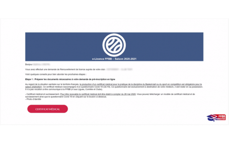 TUTO : RENOUVELER MA LICENCE