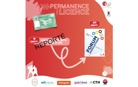 Permanence et Forum des Associations 