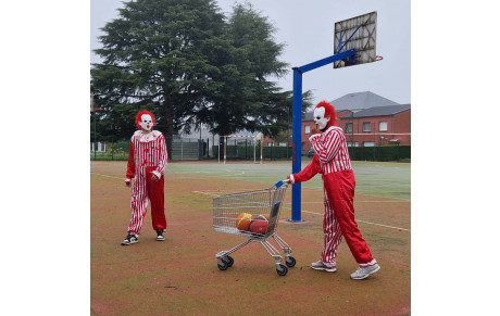 Halloween au stage Basket 