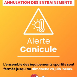 CANICULE : ANNULATIONS