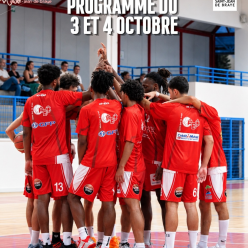 🏀 PLANNING DU WEEK-END : 3 & 4 octobre 2026